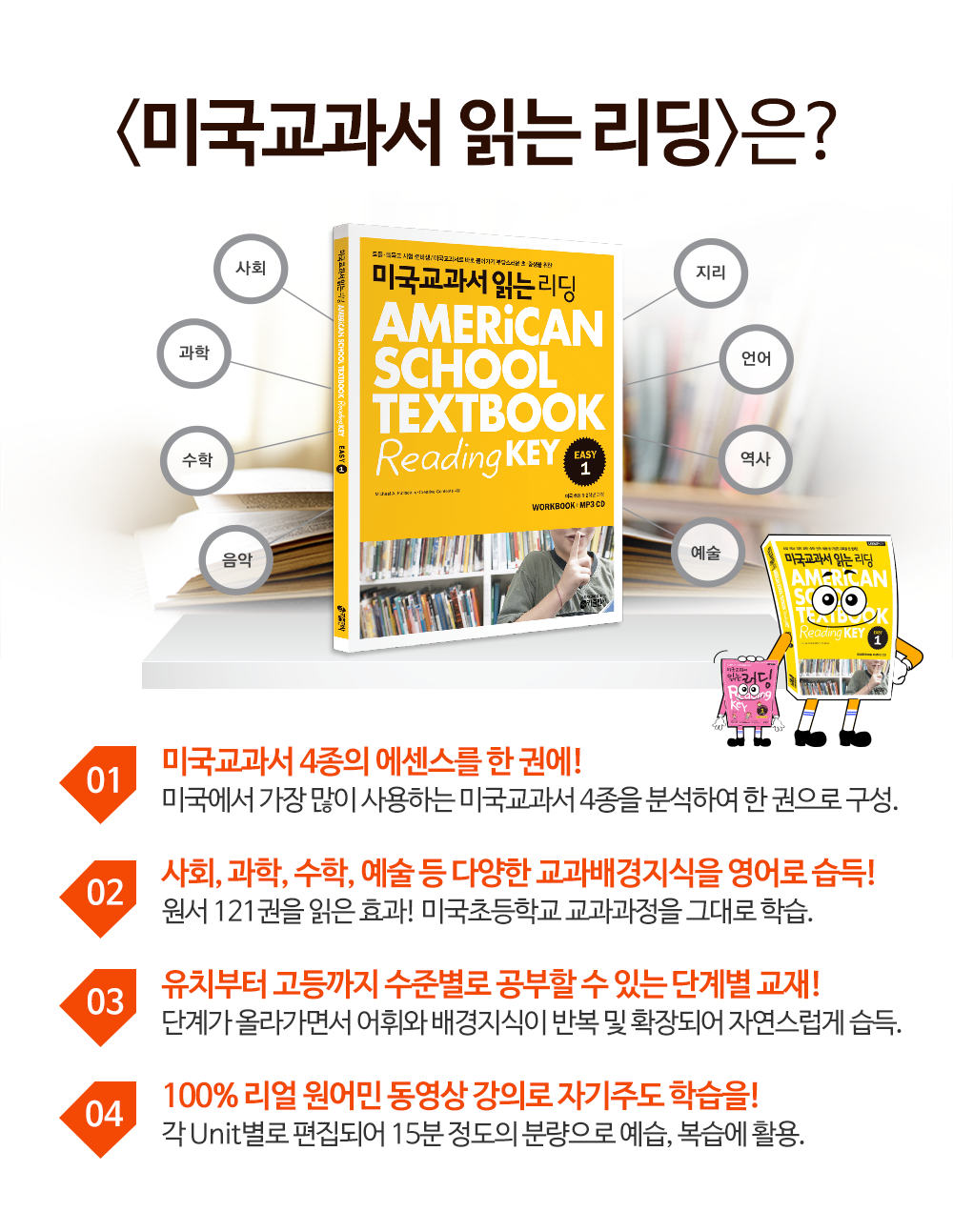 미국교과서 읽는 리딩은?